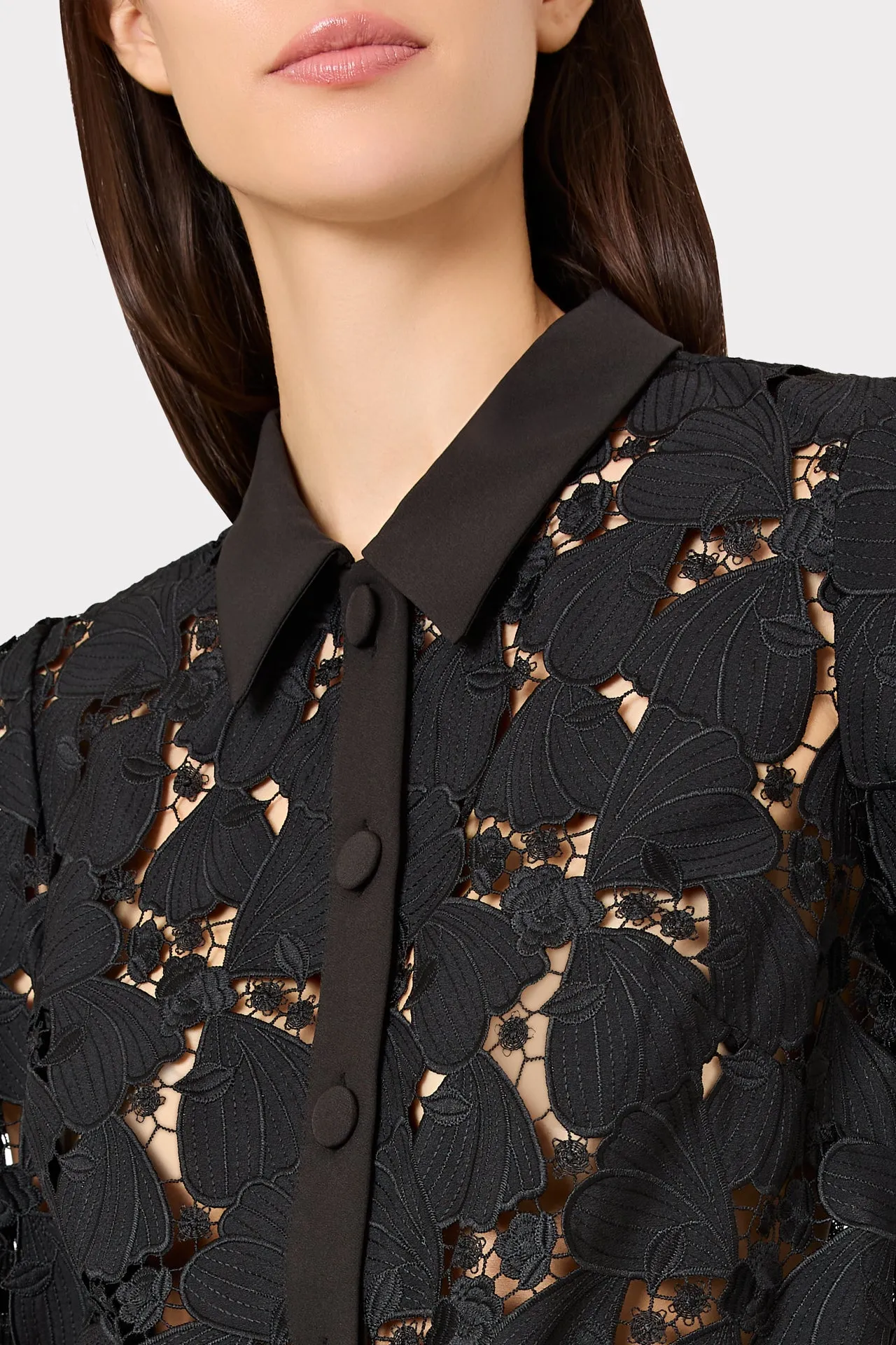 June Embroidered Lace Top sold by Milly product image thumbnail 3