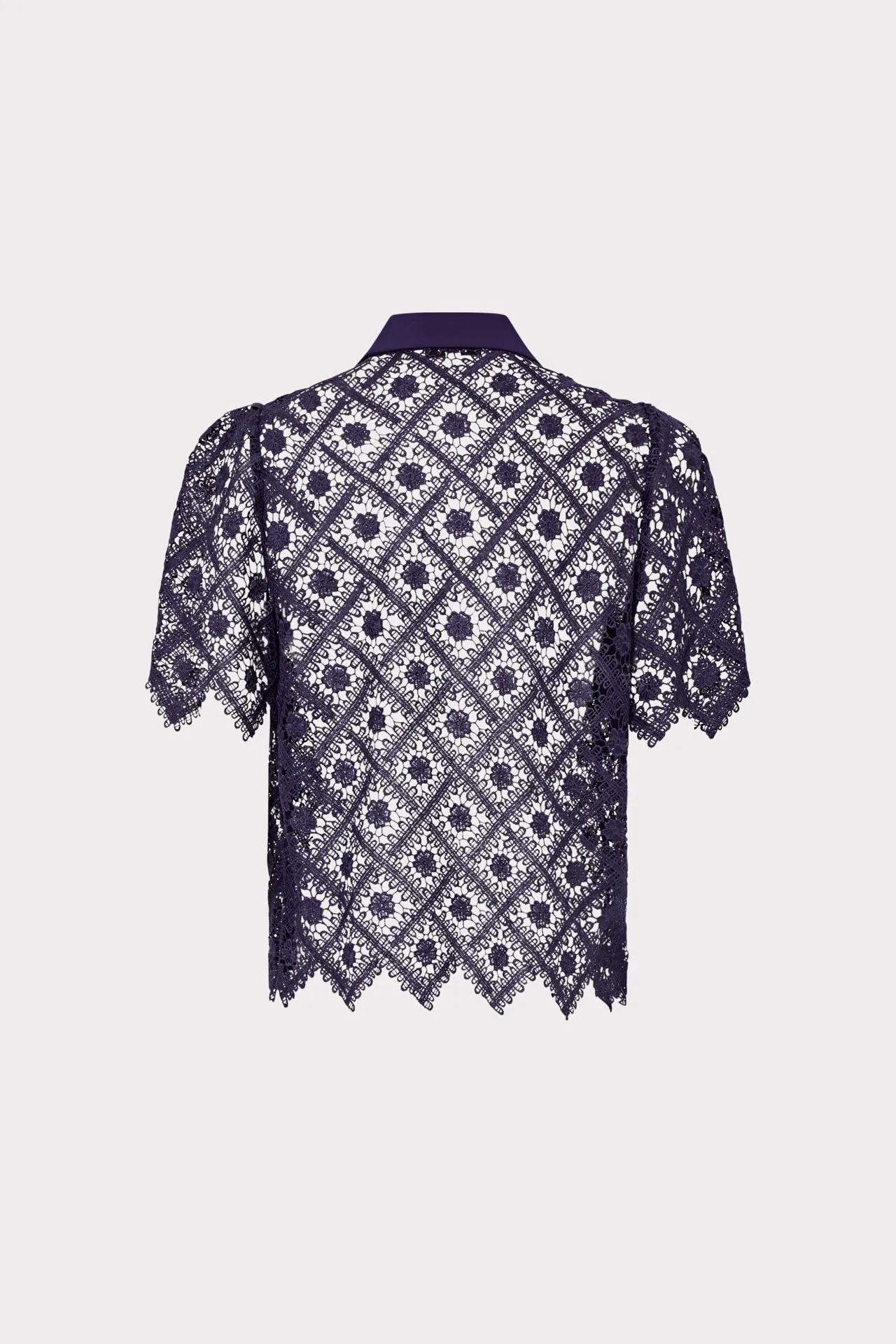 Addison Tile Lace Top sold by Milly product image thumbnail 5