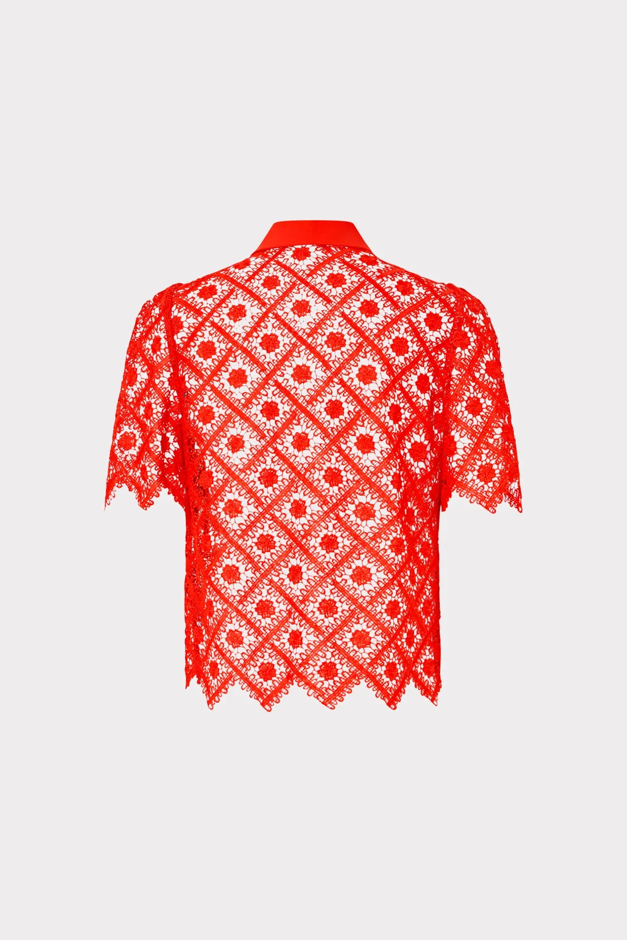 Addison Tile Lace Top sold by Milly product image thumbnail 4