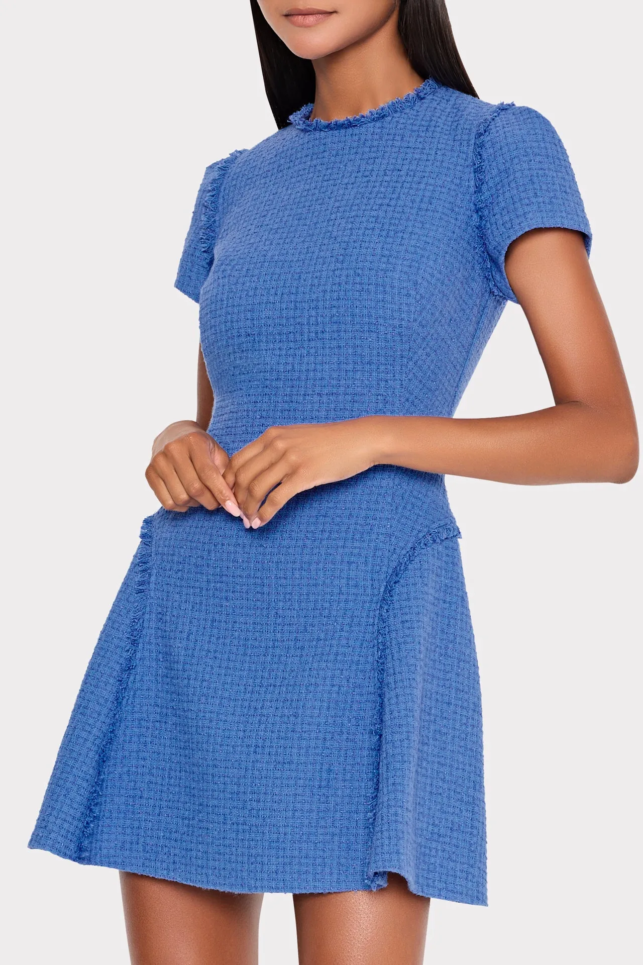 Samara Boucle Mini Dress sold by Milly product image thumbnail 3