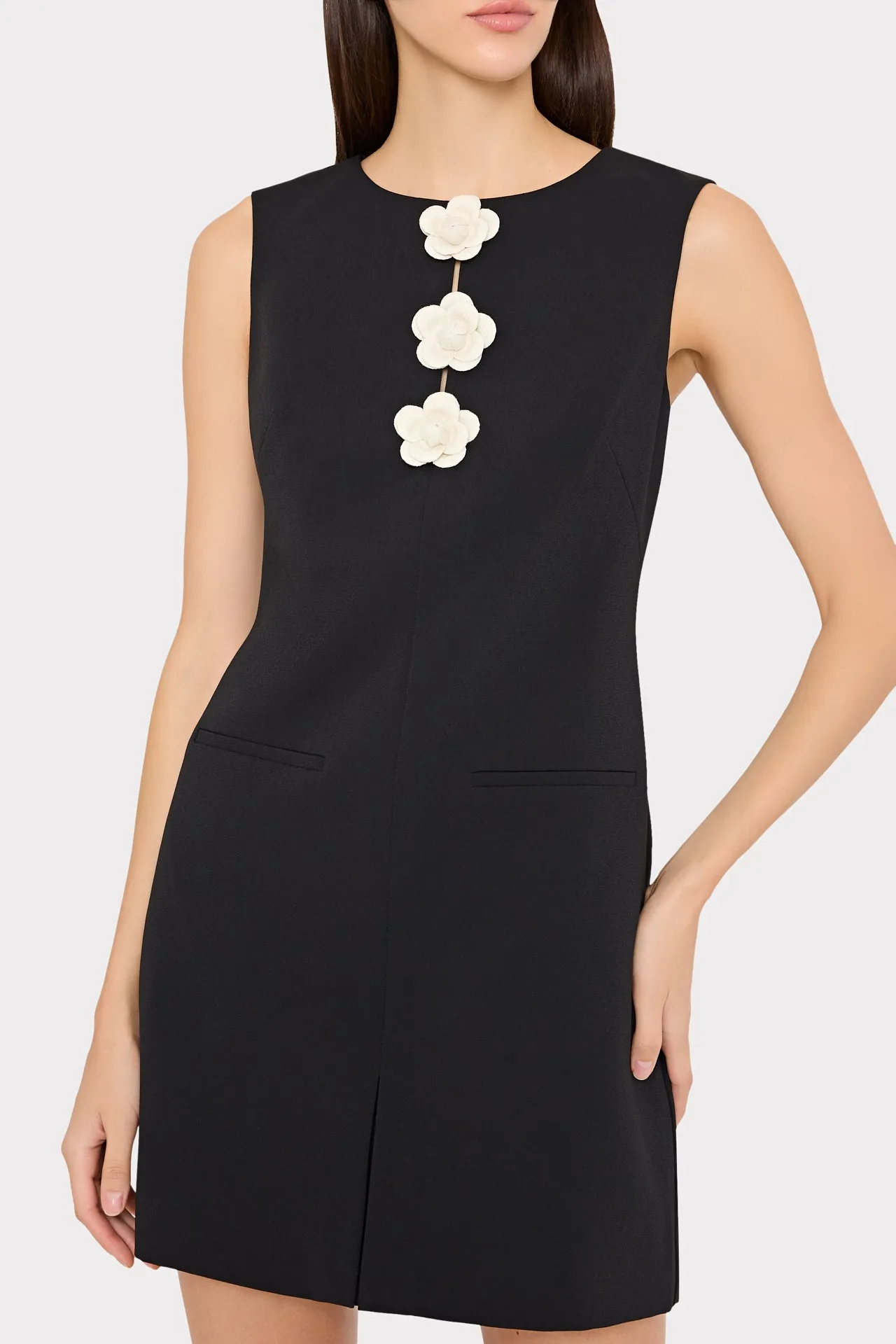 Saylor Applique Mini Dress sold by Milly product image thumbnail 3
