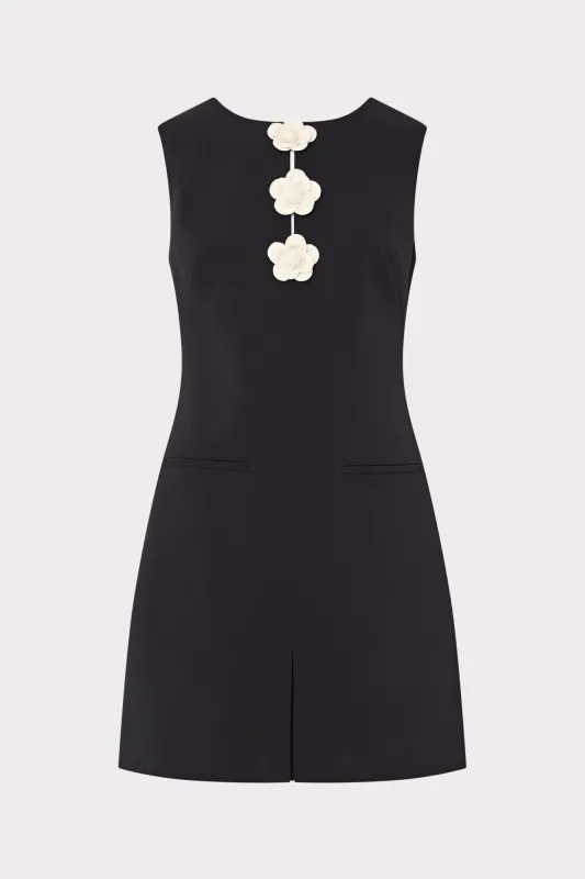 Saylor Applique Mini Dress made by Milly