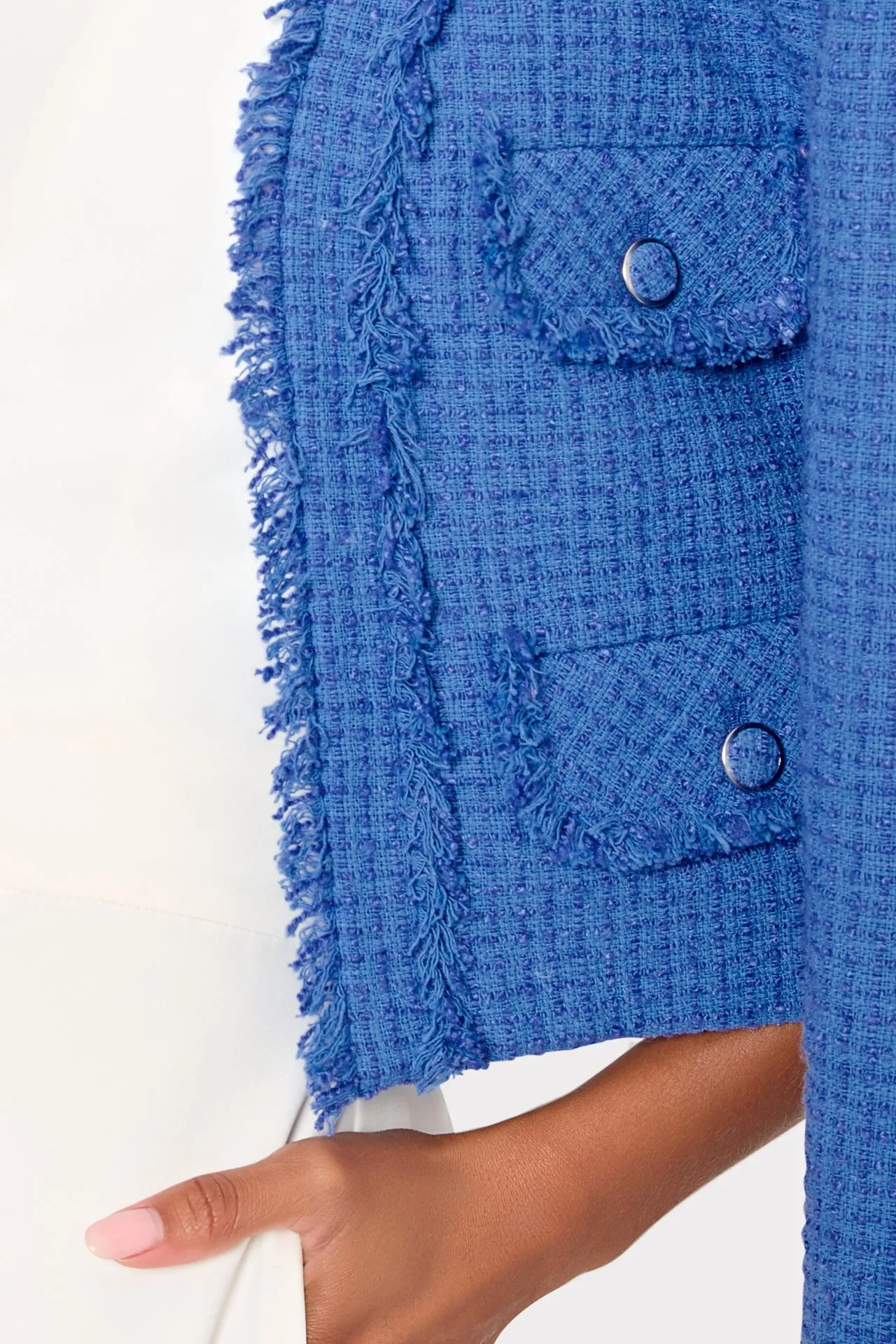 Serena Boucle Jacket sold by Milly product image thumbnail 3