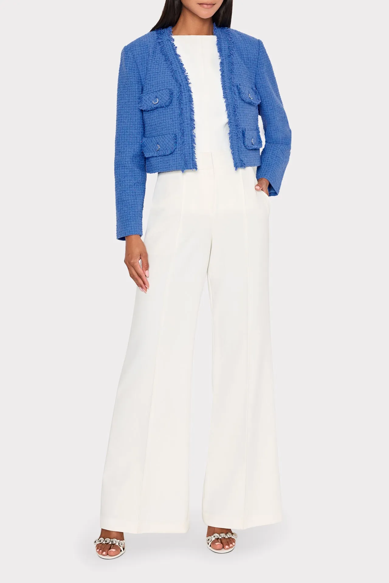 Serena Boucle Jacket sold by Milly product image thumbnail 2
