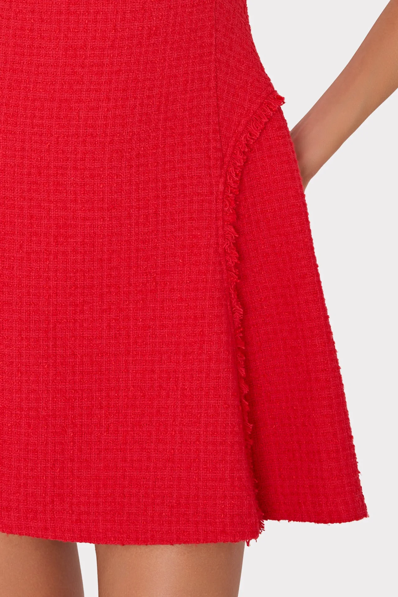 Samara Boucle Mini Dress sold by Milly product image thumbnail 4