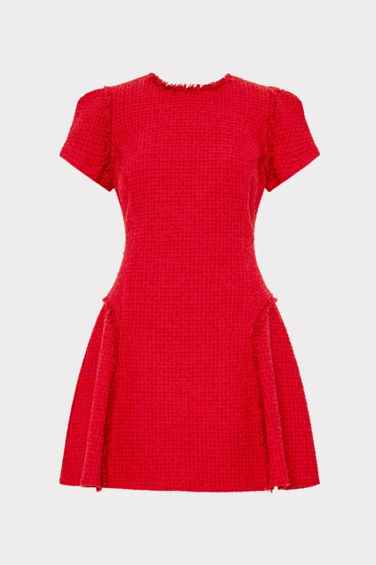 Samara Boucle Mini Dress made by Milly