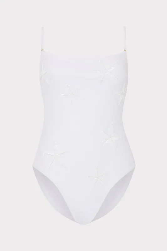 Starfish Sequin One Piece made by Milly