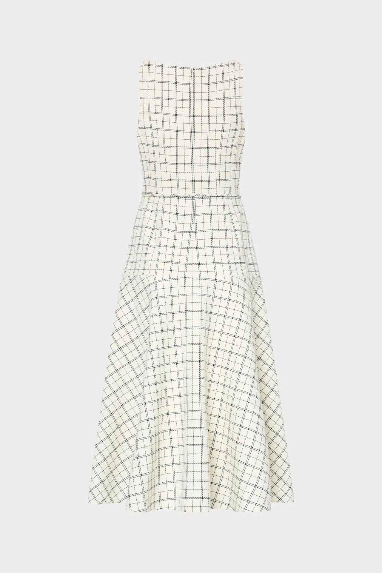 Mira Plaid Midi Dress sold by Milly product image thumbnail 5