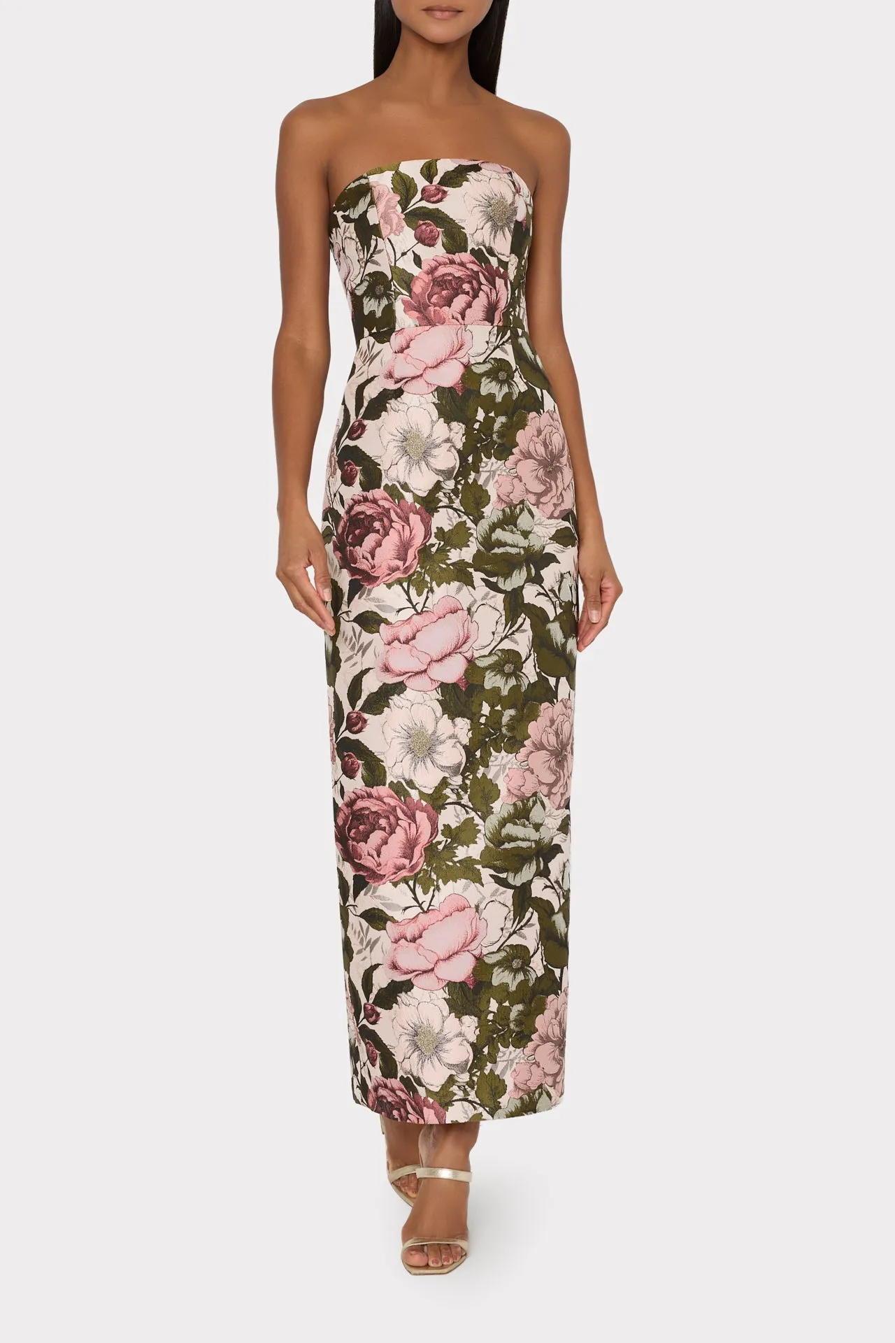 Ella Jacquard Maxi Dress sold by Milly product image thumbnail 2