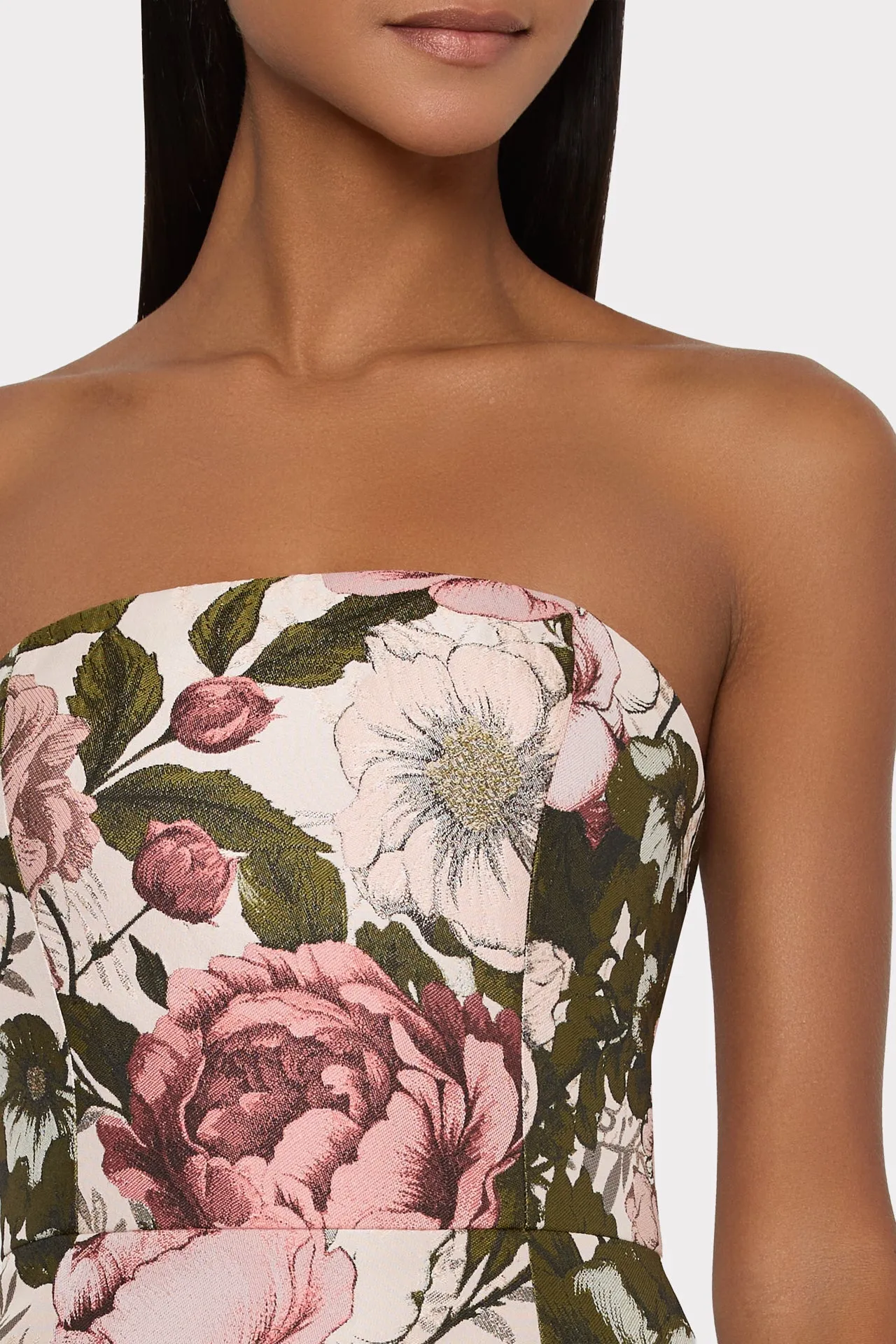 Ella Jacquard Maxi Dress sold by Milly product image thumbnail 3