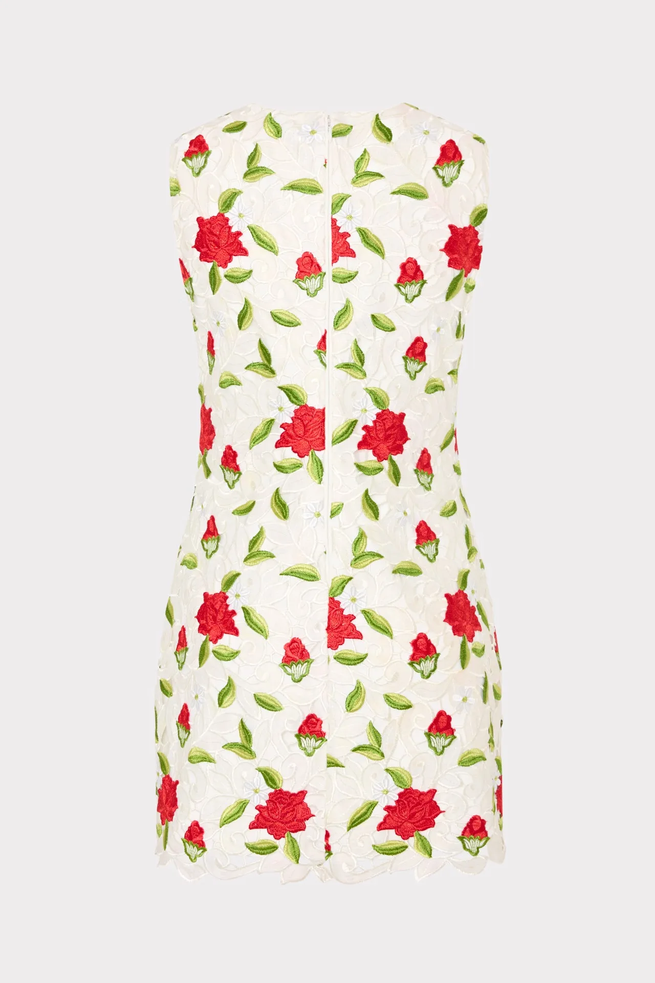 Ivette Rose Embroidered Mini Dress sold by Milly product image thumbnail 4