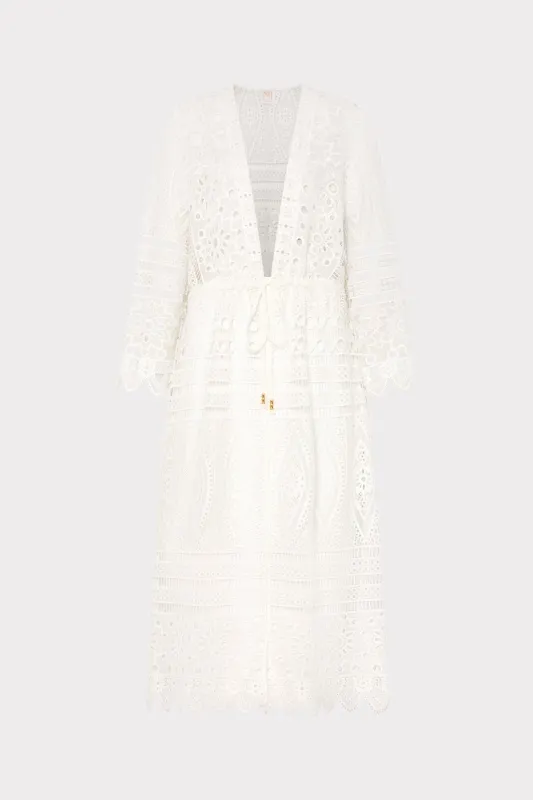 Tiered Lace Cover-Up sold by Milly