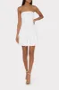 Cameron Solid Linen Strapless Dress sold by Milly