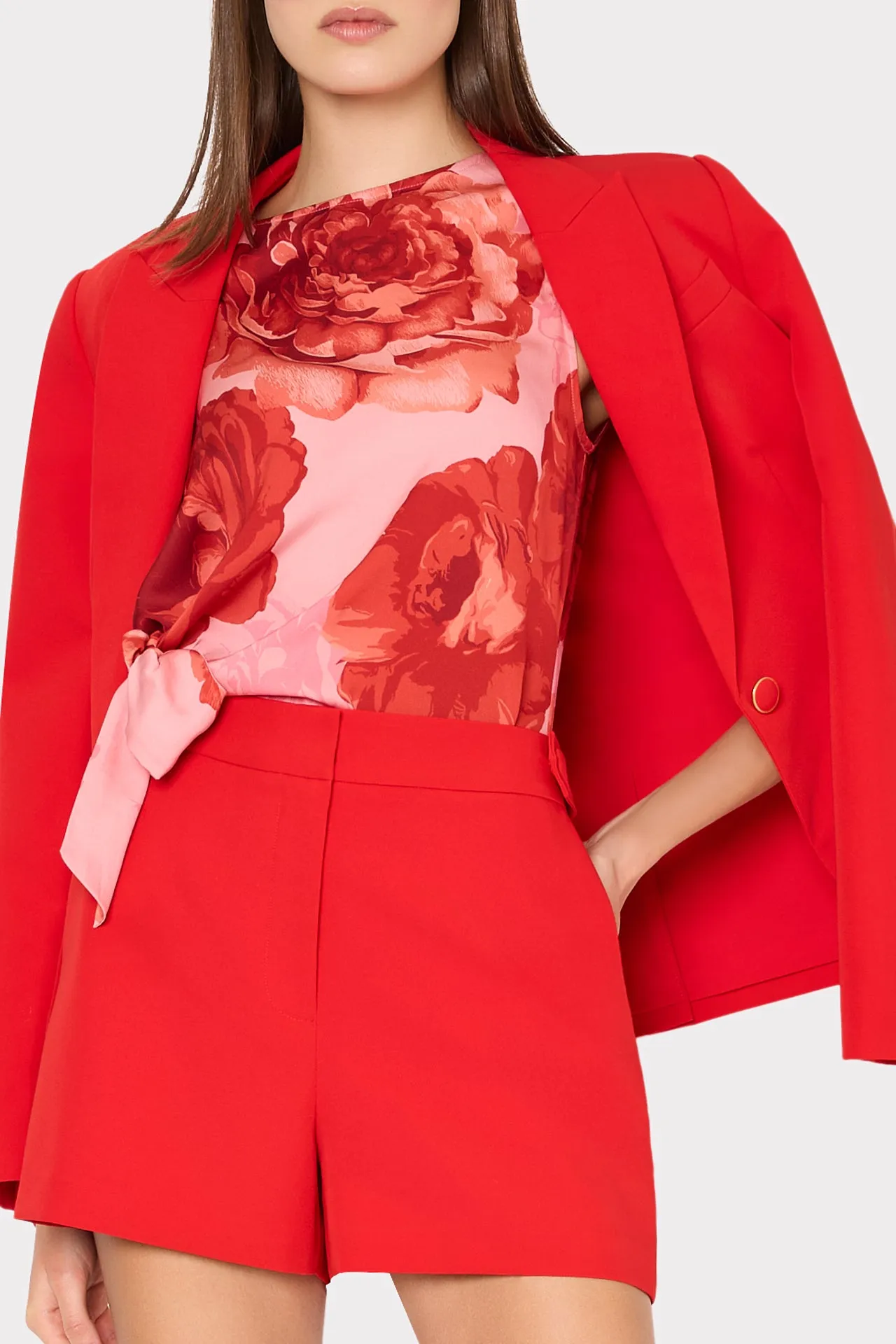 Aria Cady Button Shorts sold by Milly product image thumbnail 4