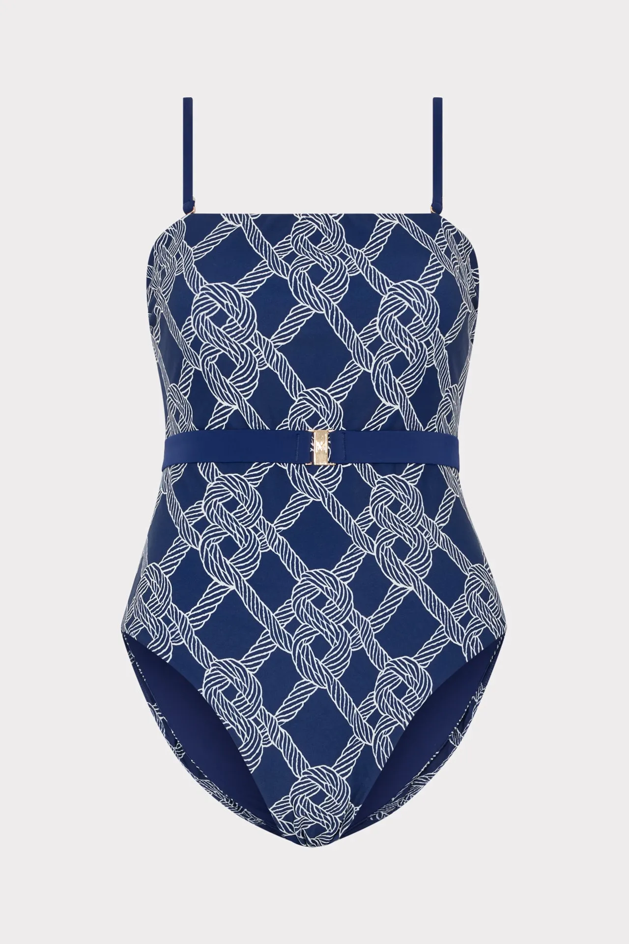 Rope Print One Piece sold by Milly