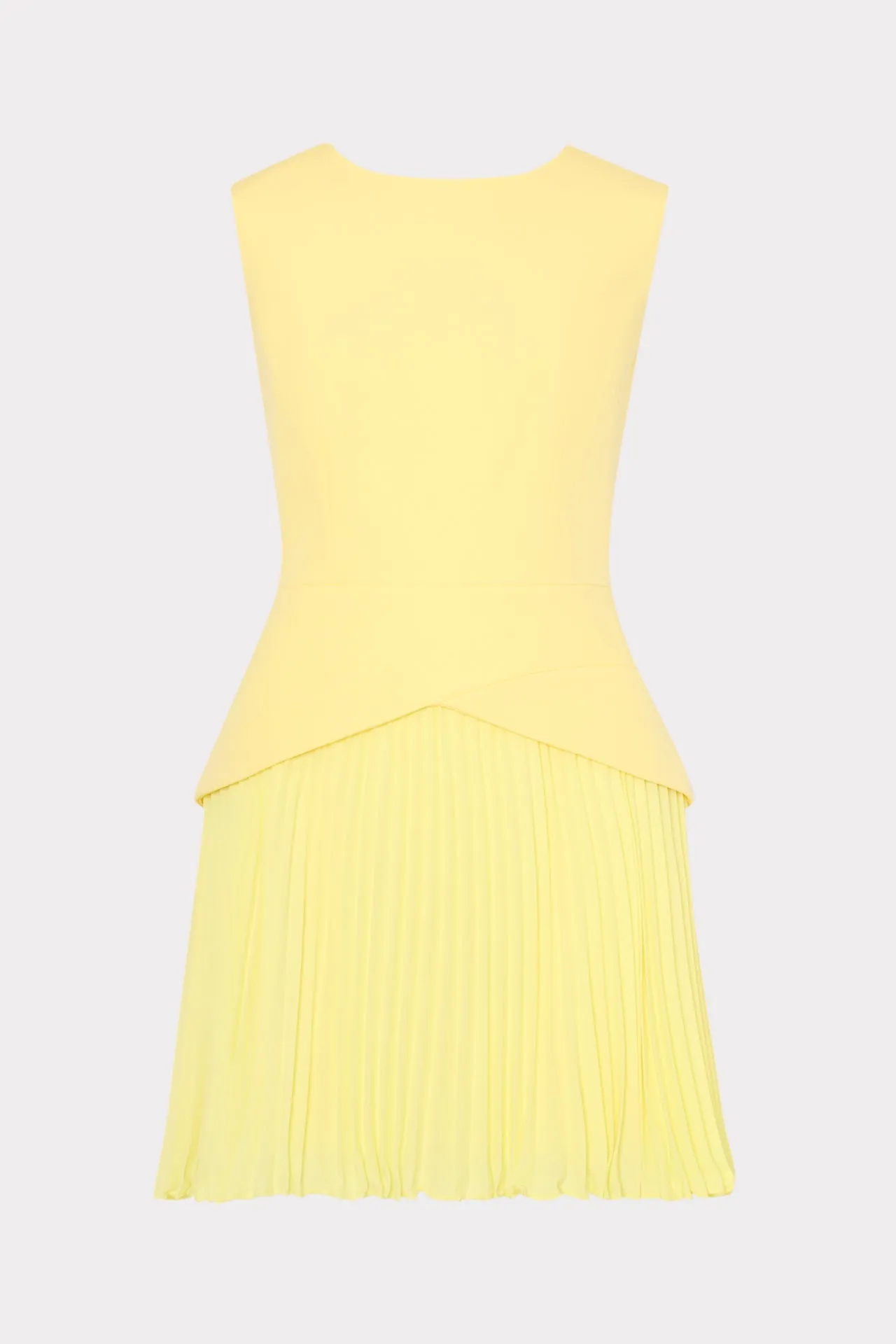 Haddy Pleated Mini Dress sold by Milly