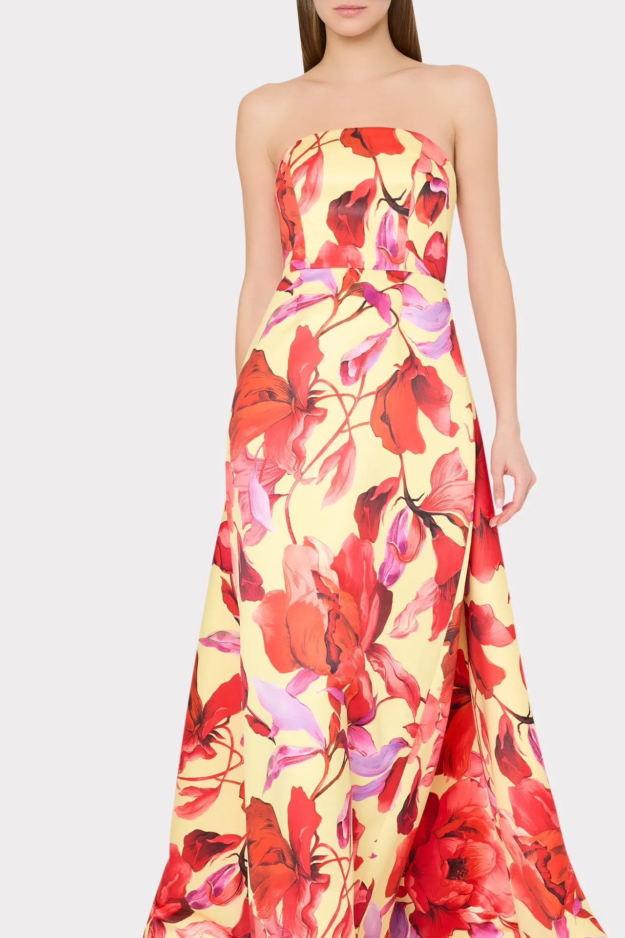 Dorothy Printed Taffeta Dress sold by Milly product image thumbnail 4