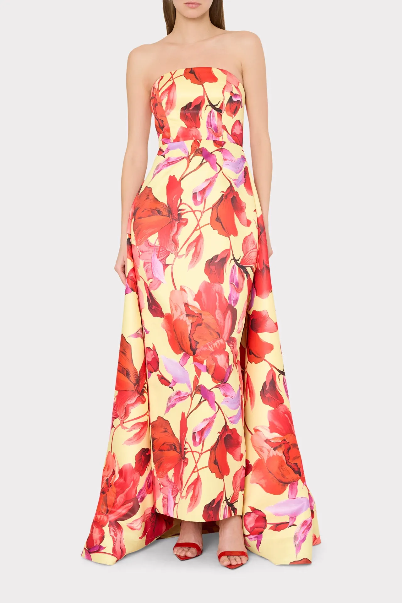 Dorothy Printed Taffeta Dress sold by Milly product image thumbnail 2
