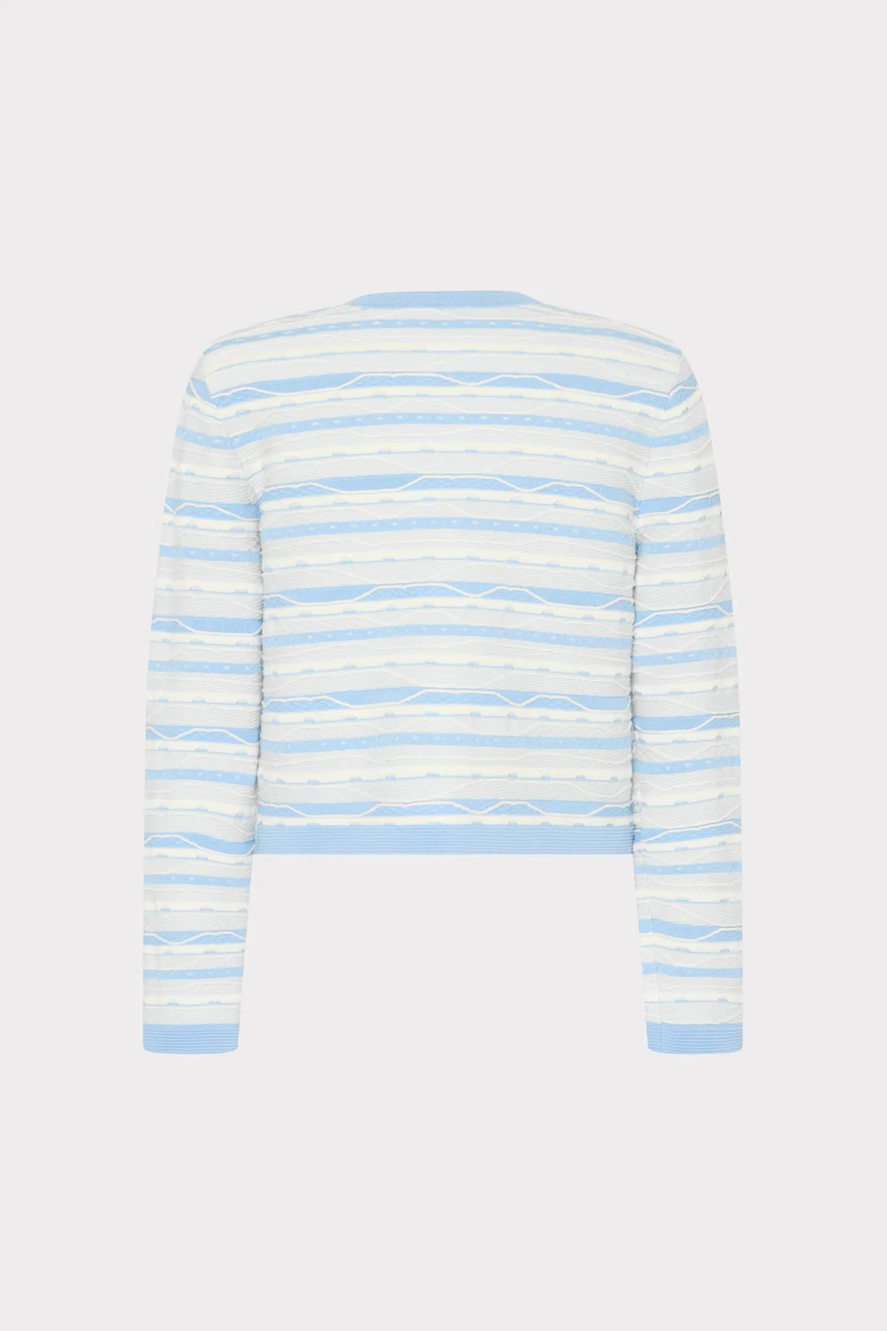 Skye Stripe Cardigan sold by Milly product image thumbnail 5