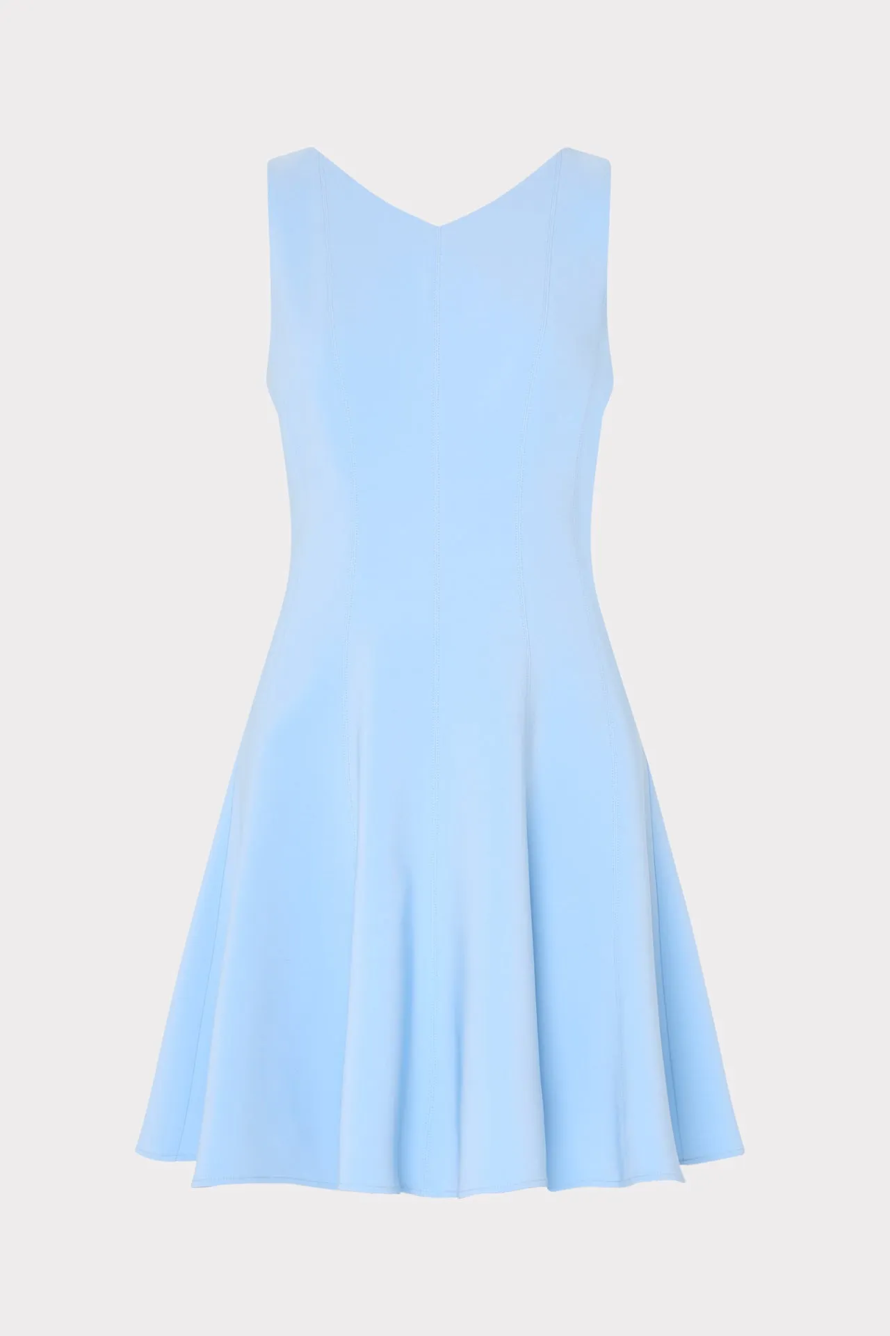 Sleeveless Stretch Cady Fit And Flare sold by Milly