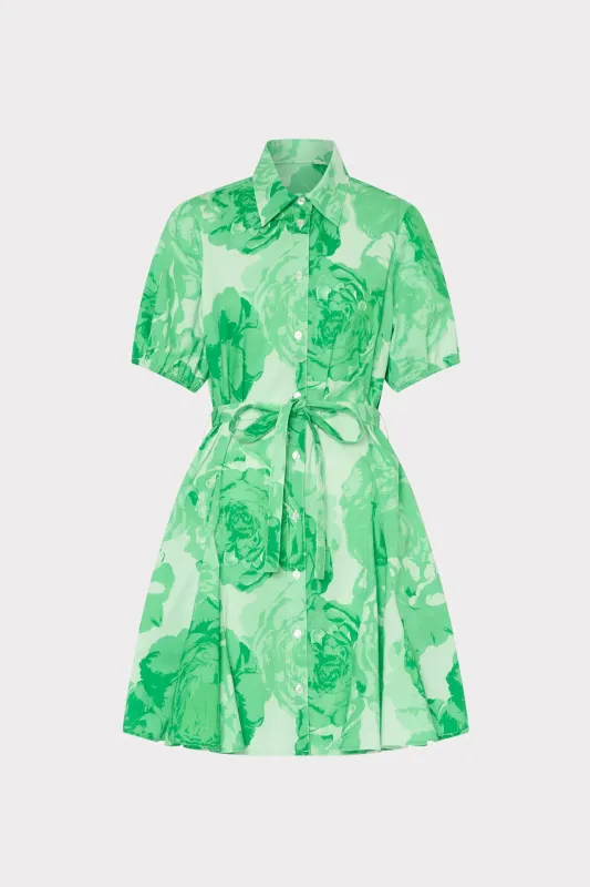 Juni Printed Poplin Dress made by Milly