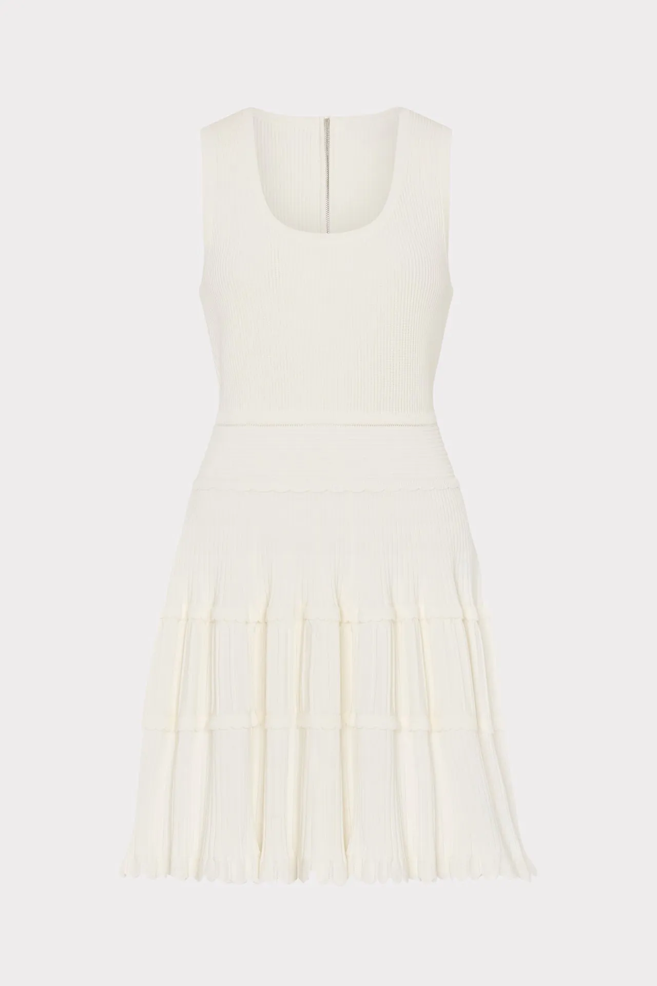 Suri Scallop Mini Dress sold by Milly