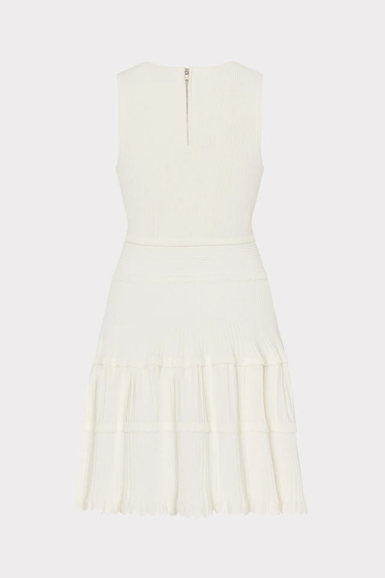 Suri Scallop Mini Dress sold by Milly product image thumbnail 4
