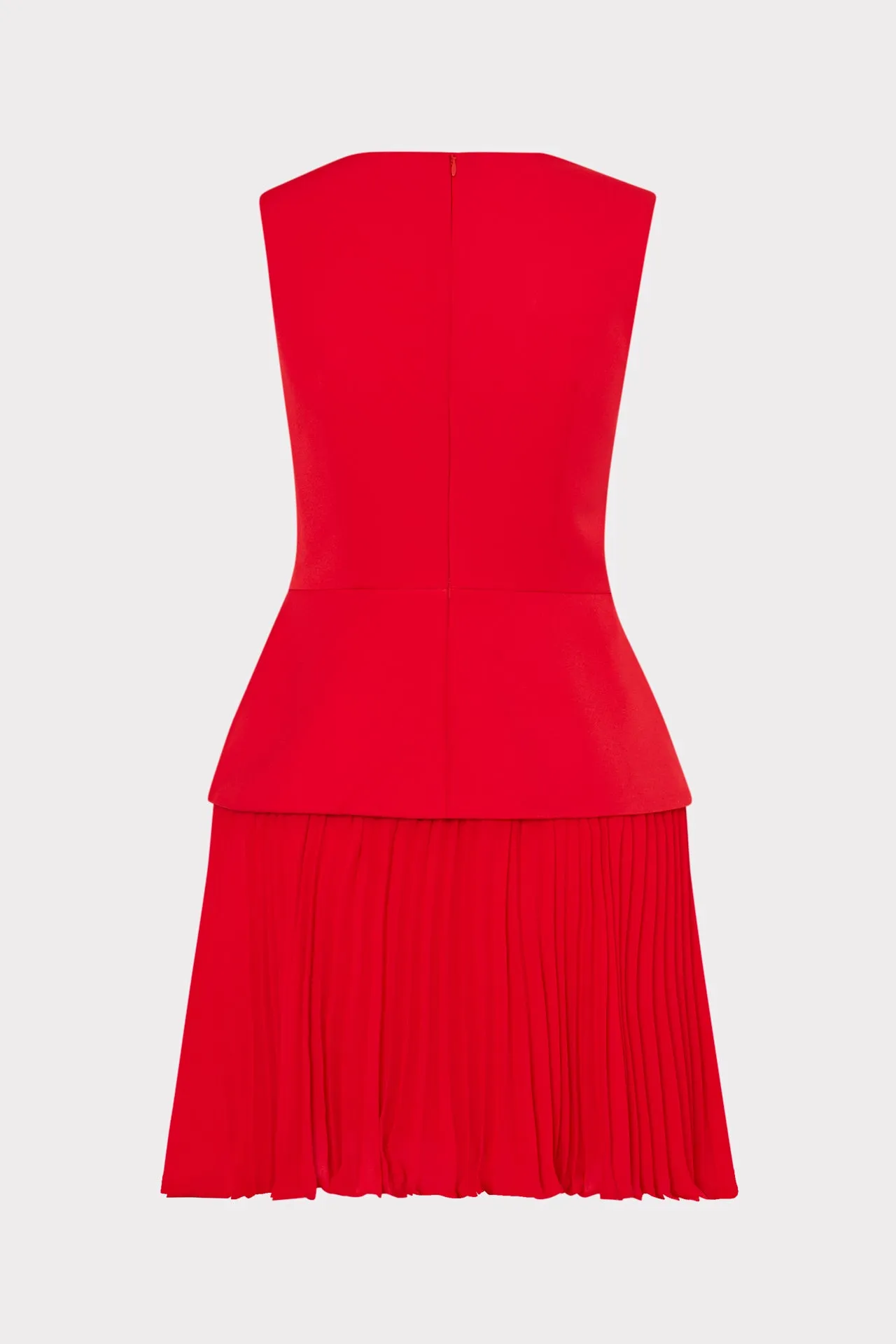 Haddy Pleated Mini Dress sold by Milly product image thumbnail 4