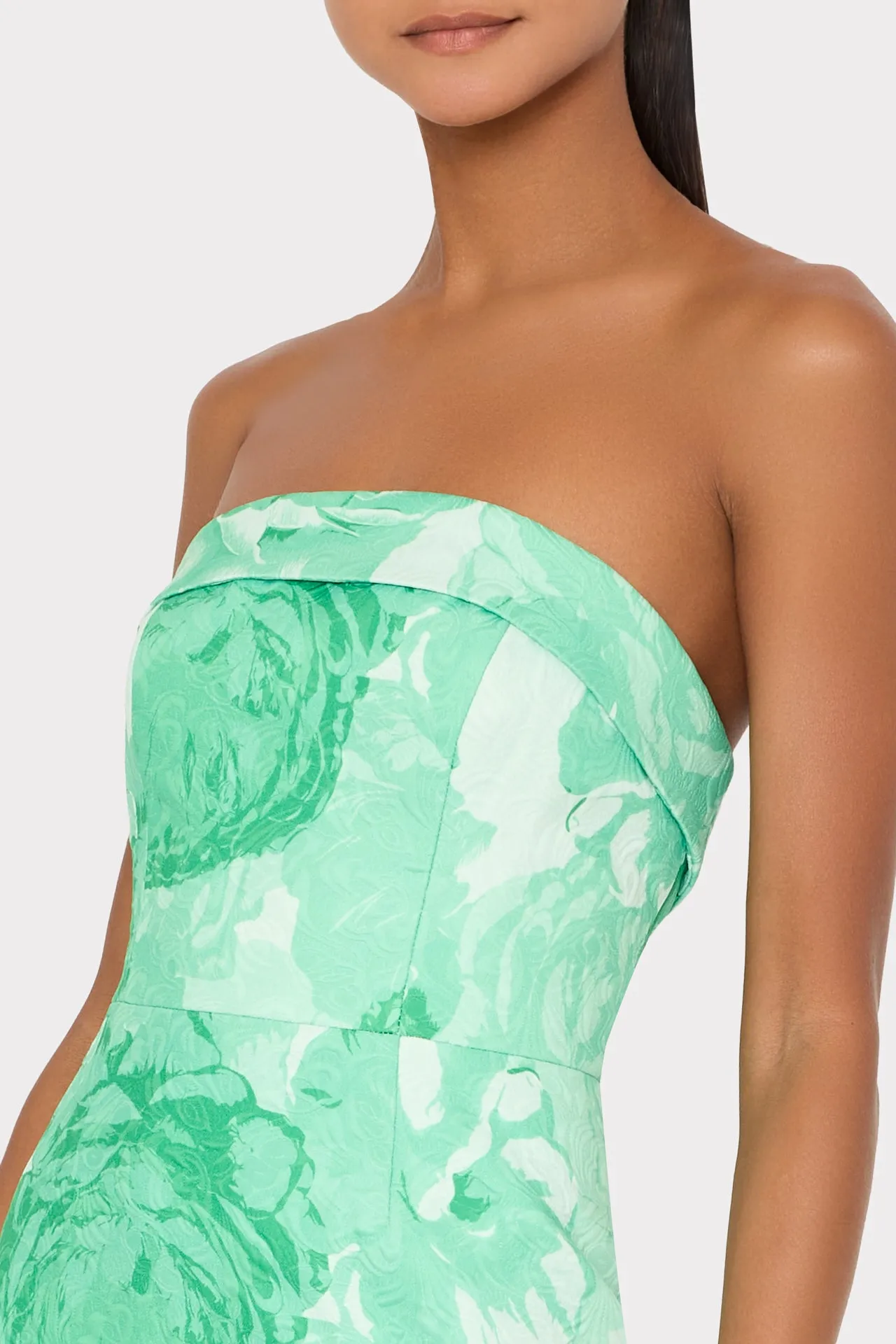 Ella Jacquard Maxi Dress sold by Milly product image thumbnail 4