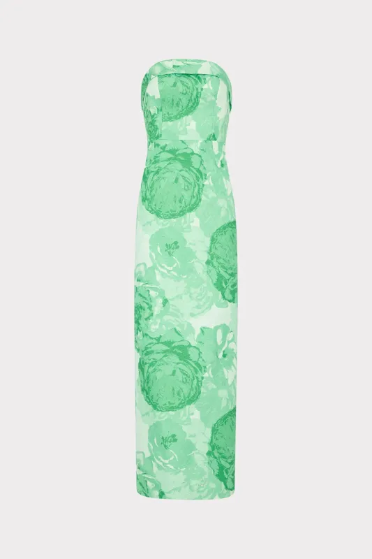 Ella Jacquard Maxi Dress sold by Milly