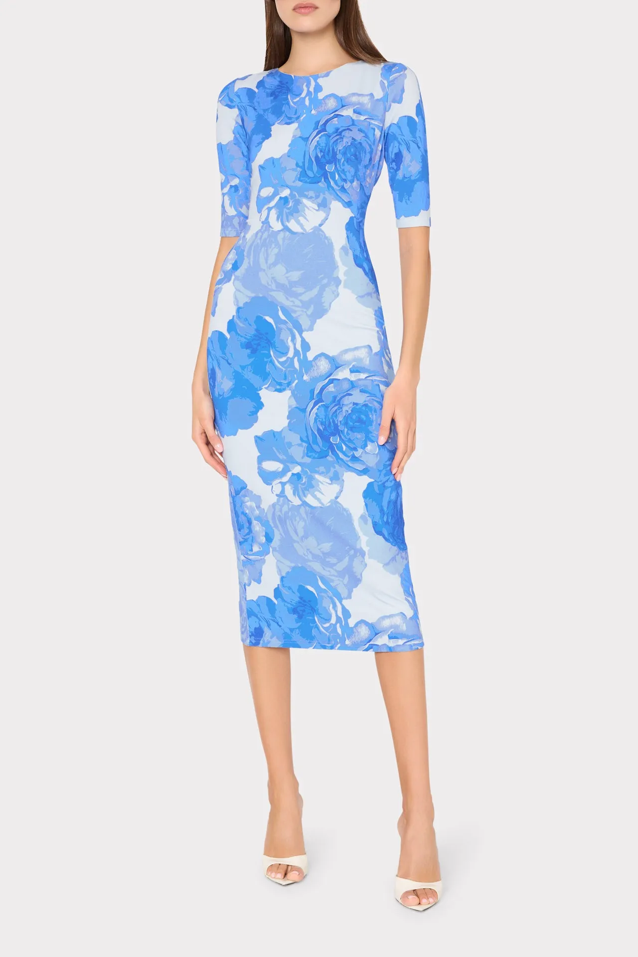 Abbygail Printed Jersey Dress sold by Milly product image thumbnail 2