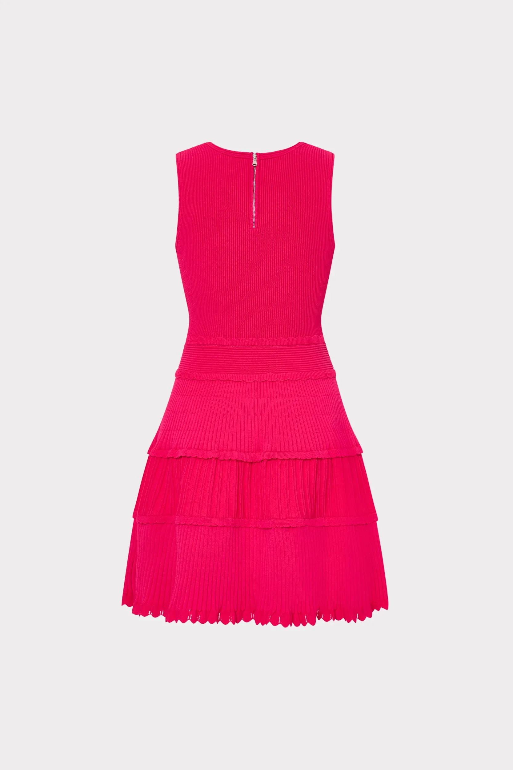 Suri Scallop Mini Dress sold by Milly product image thumbnail 4