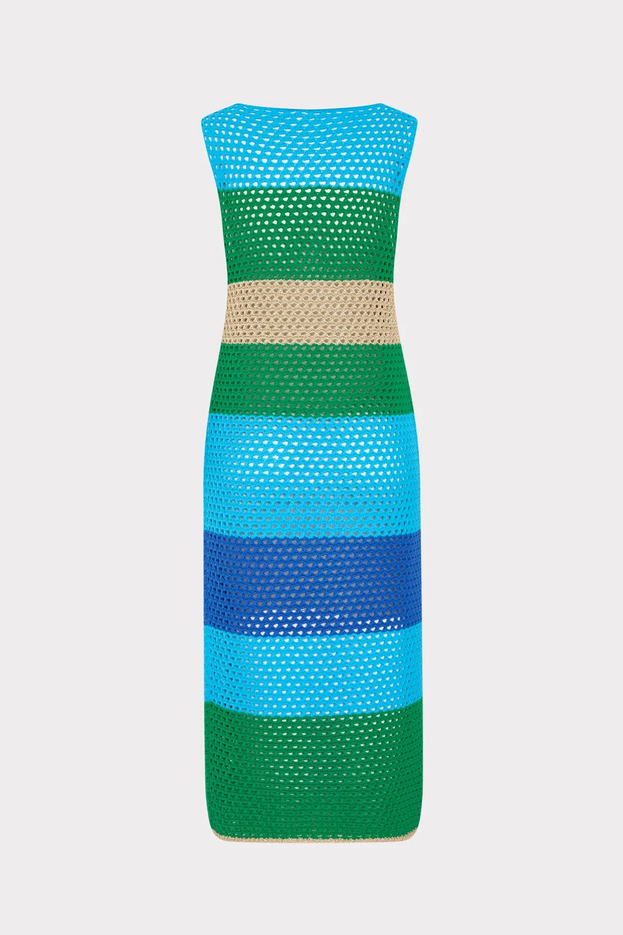 Open Stitch Boat Neck Midi Dress sold by Milly product image thumbnail 5