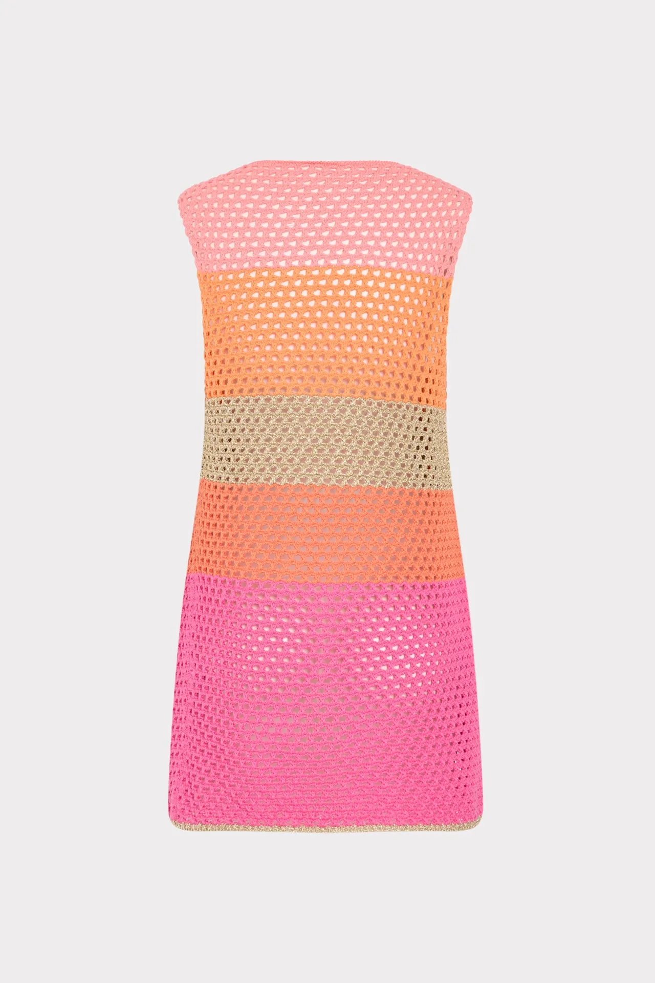 Open Stitch Boat Neck Mini Dress sold by Milly product image thumbnail 4