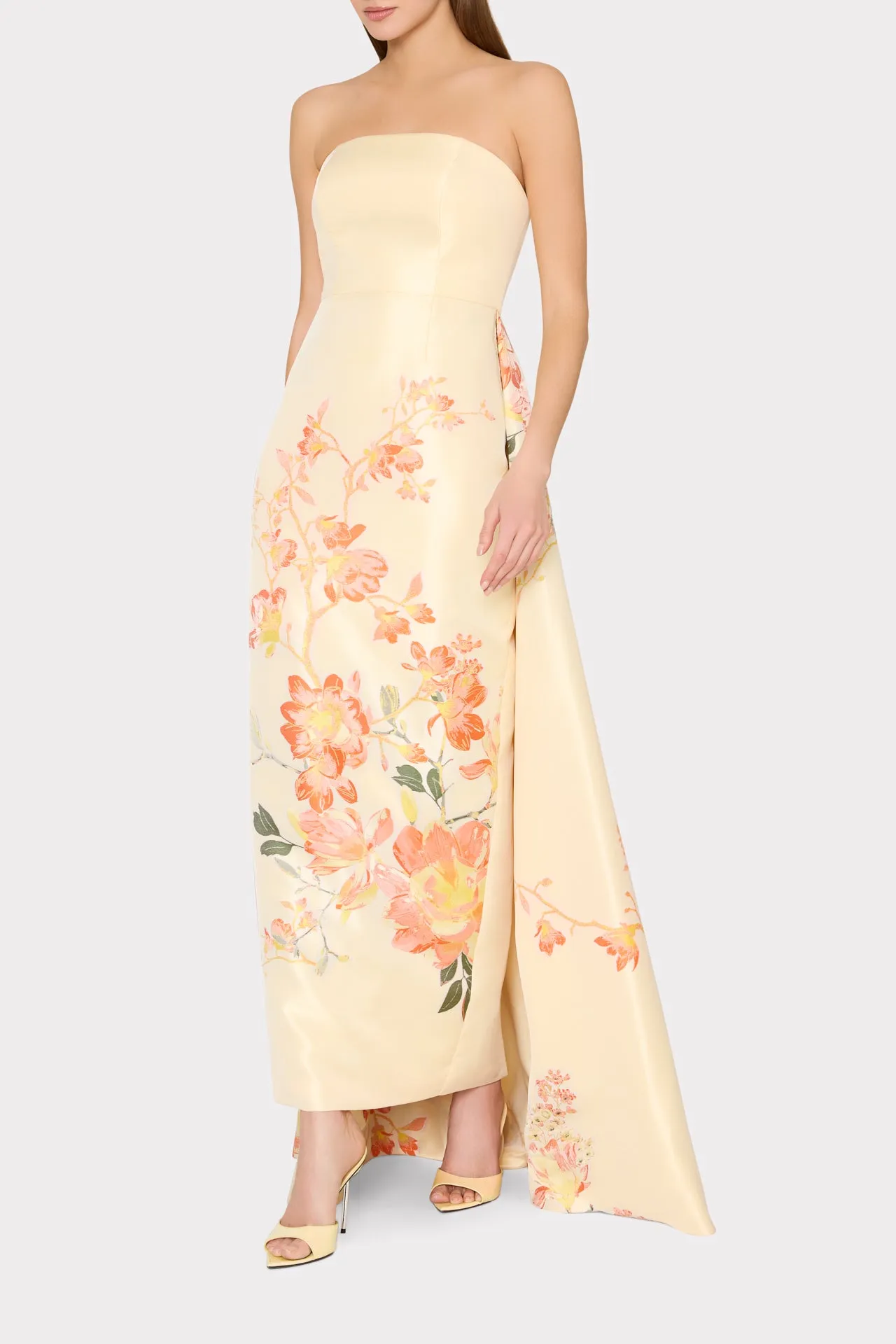 Dorothy Printed Taffeta Dress sold by Milly product image thumbnail 3