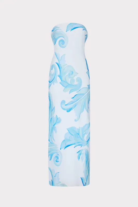 Vera Floral Maxi Dress made by Milly
