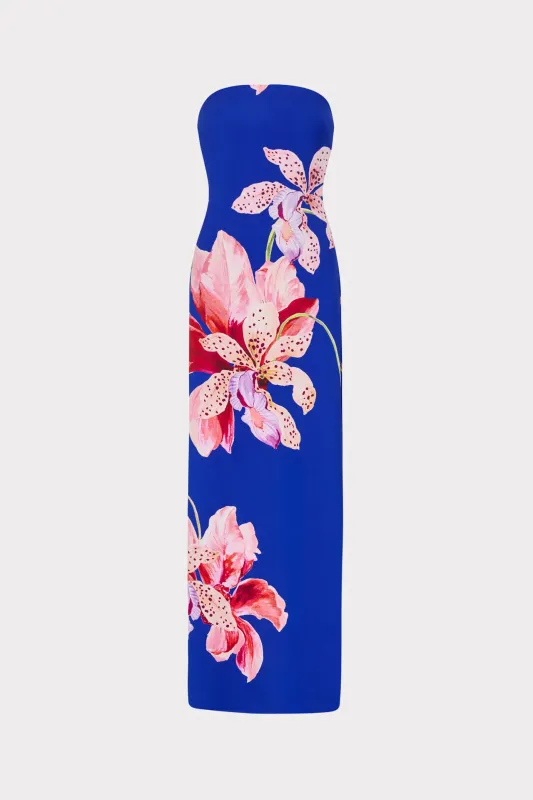 Vera Floral Maxi Dress made by Milly