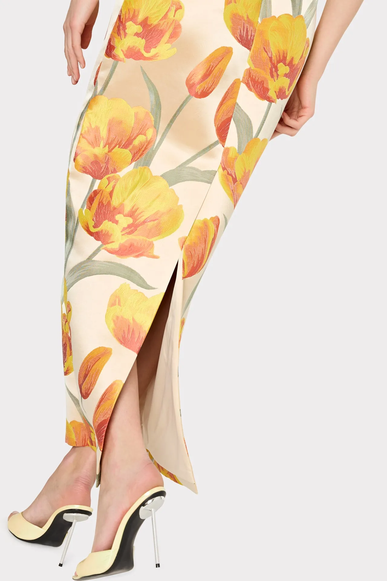 Orion Tulip Jacquard Dress sold by Milly product image thumbnail 2