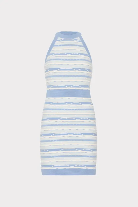 Sadie Stripe Mini Dress made by Milly