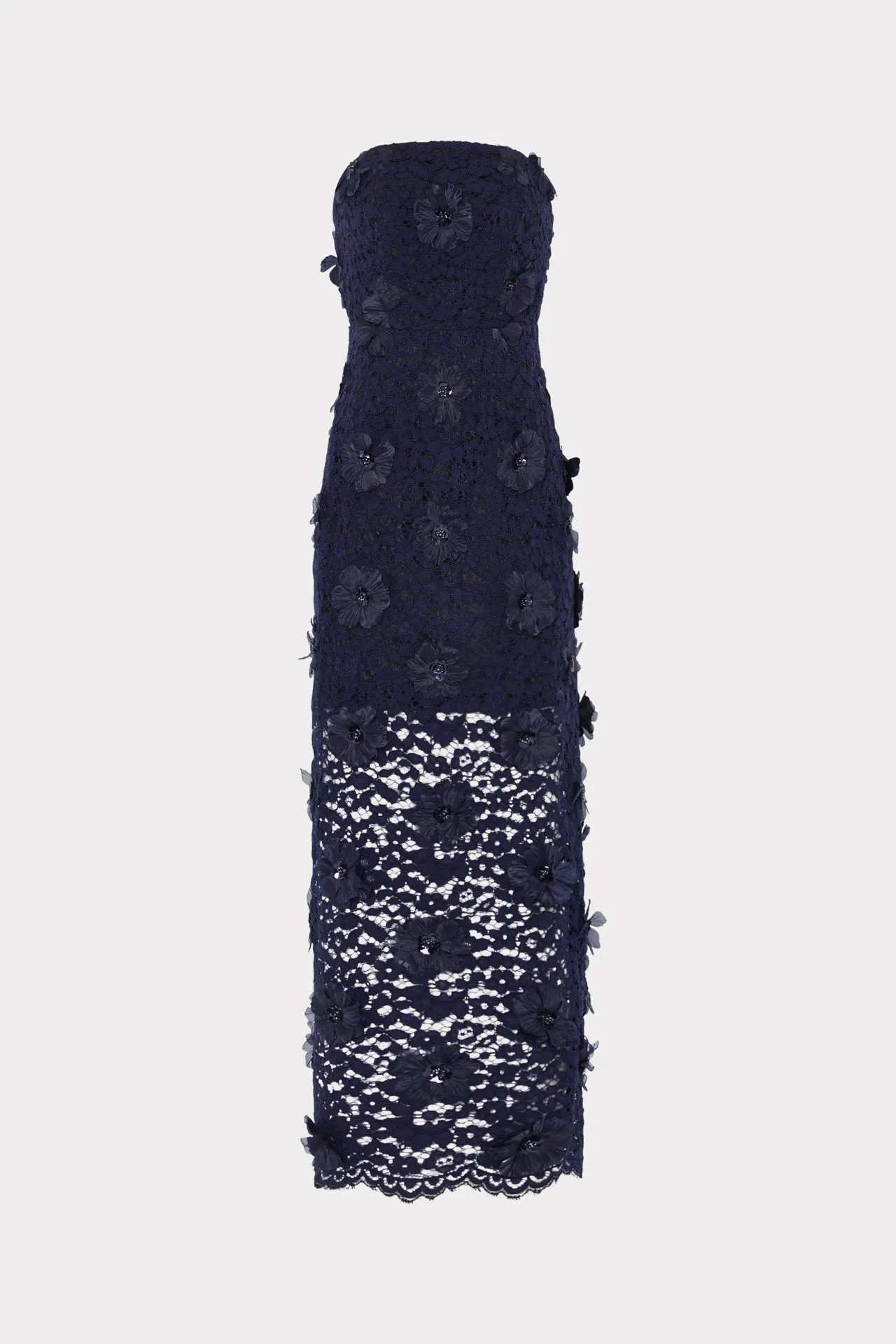 Kait Floral Sequin Dress sold by Milly