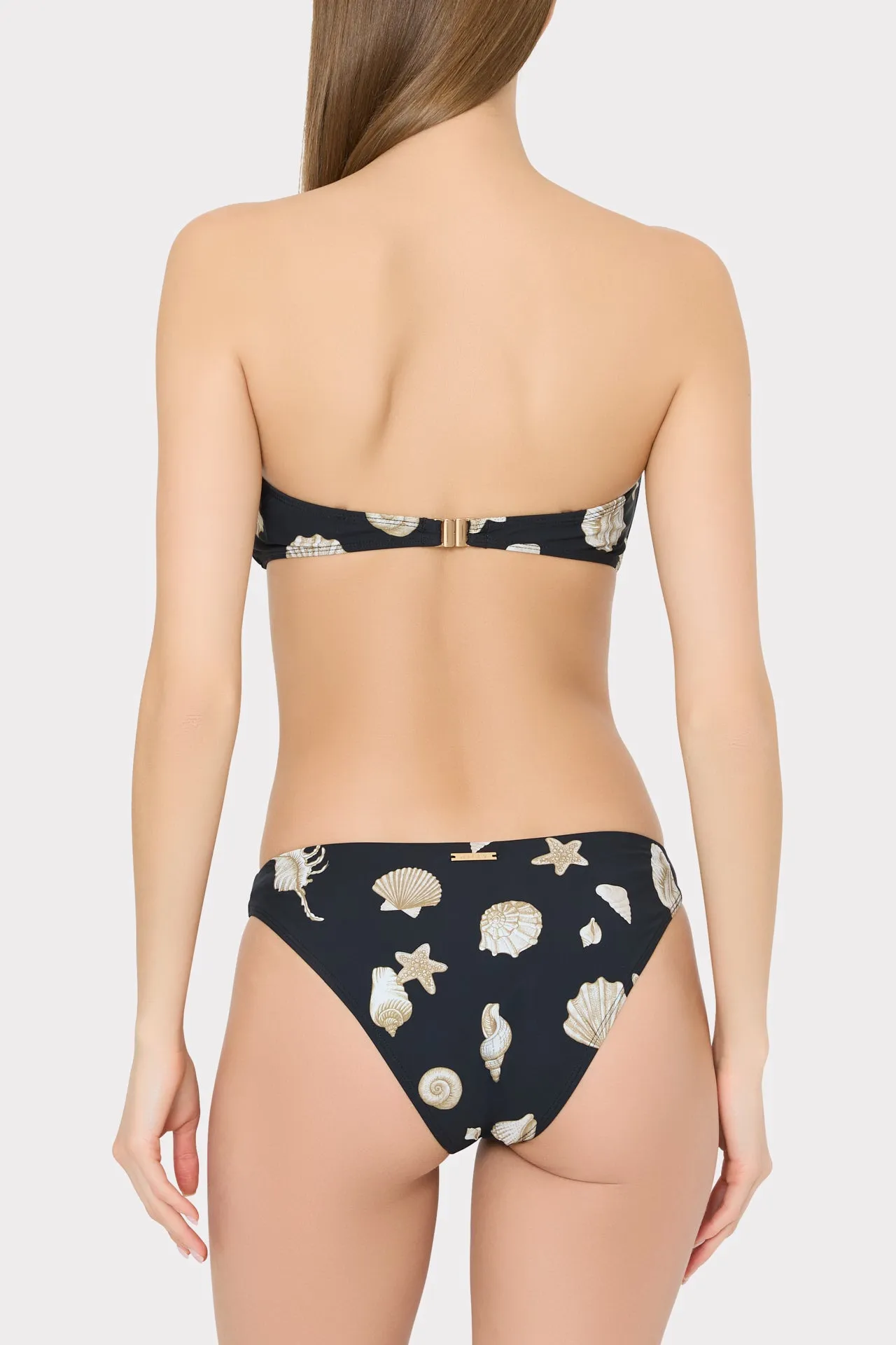 Seashell O-Ring Bikini Top sold by Milly product image thumbnail 4