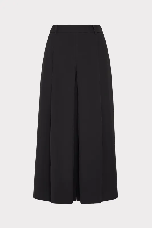Layla Pleated Culottes Pant made by Milly