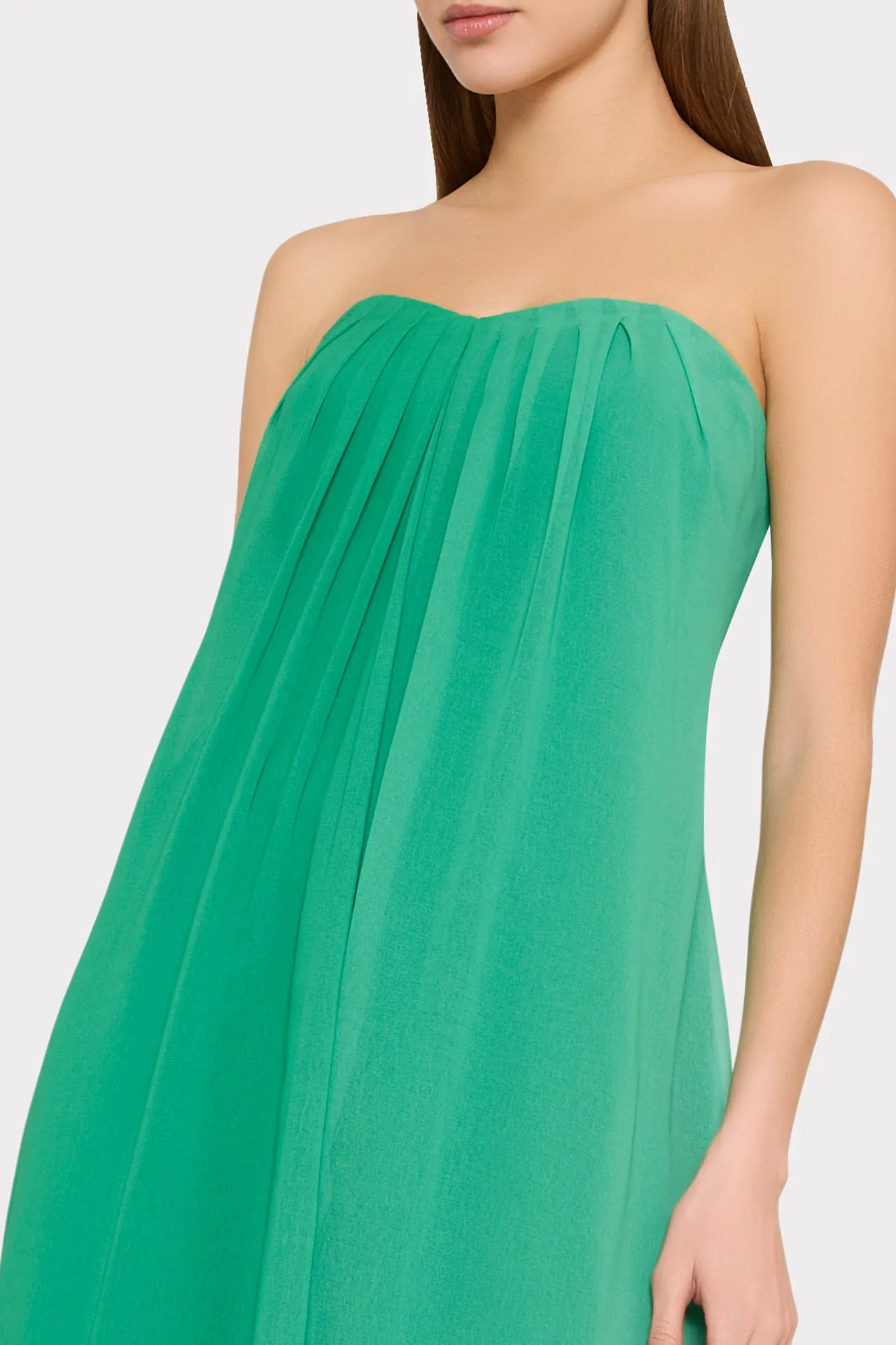 Sunset Stripe Strapless Dress sold by Milly product image thumbnail 3
