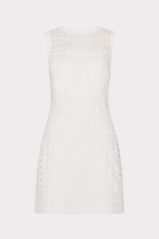 Moira Lace Mini Dress made by Milly