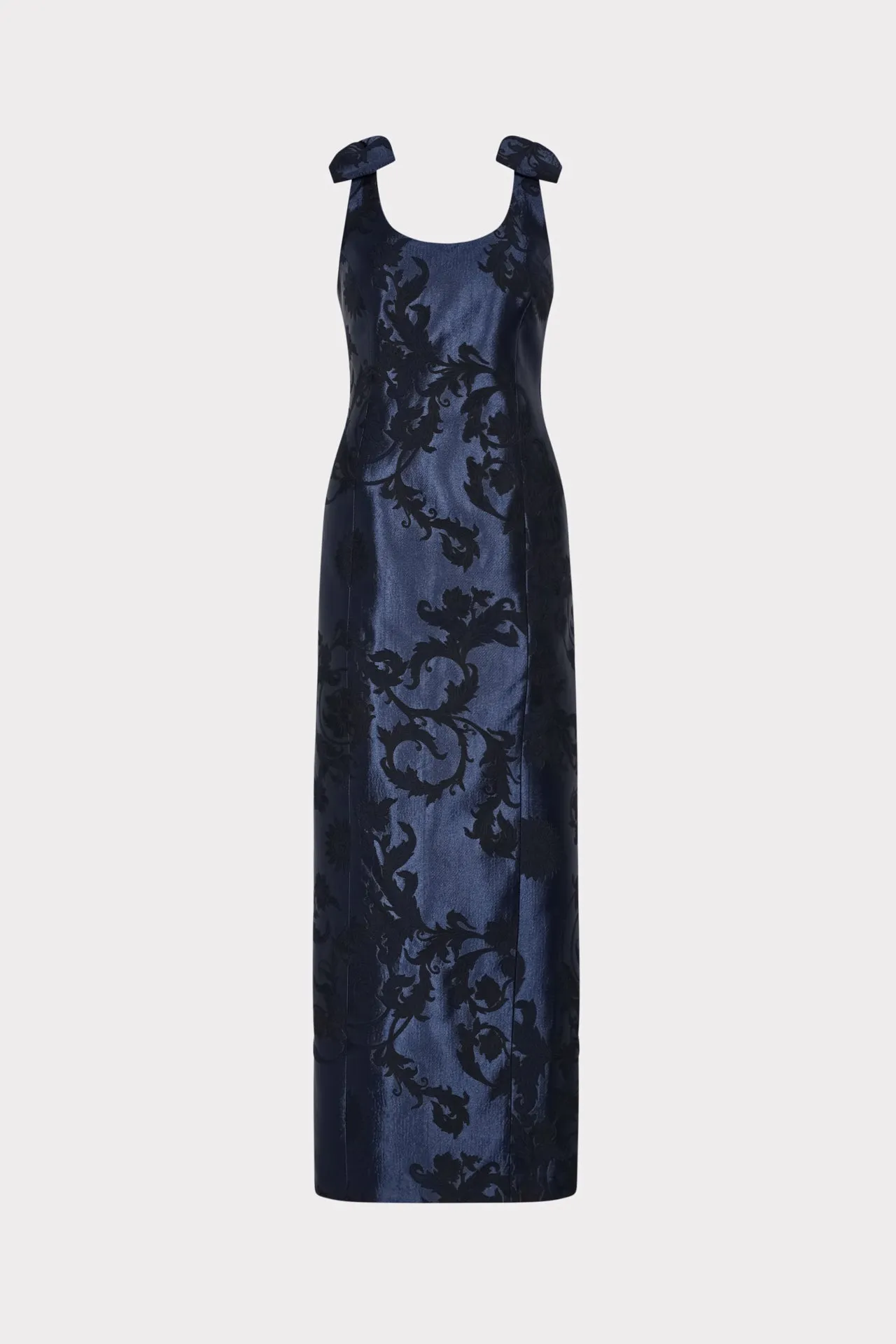 Kaelynn Floral Jacquard Dress sold by Milly