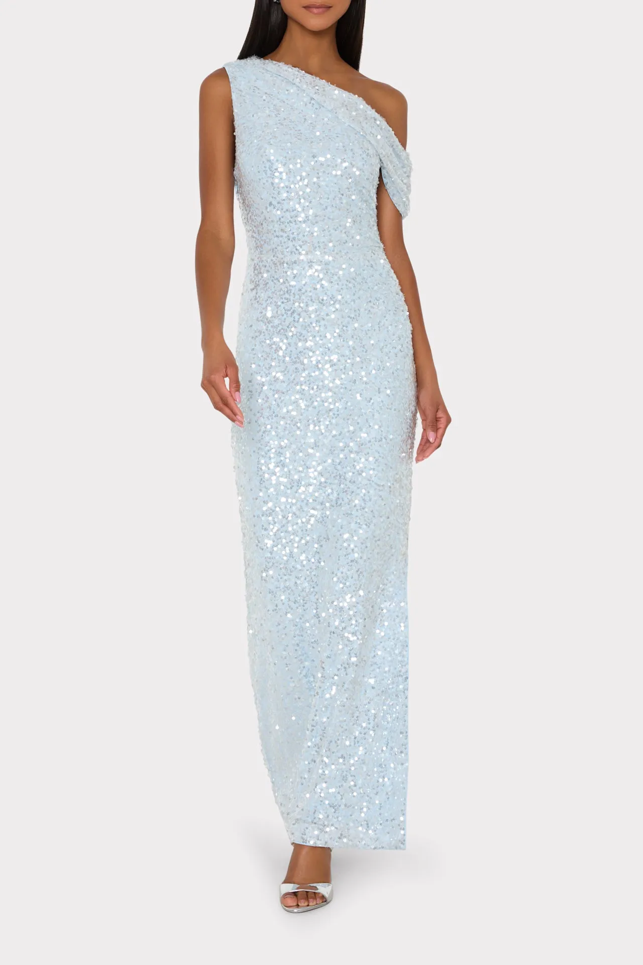 Stevie Sequin Maxi Dress sold by Milly product image thumbnail 2