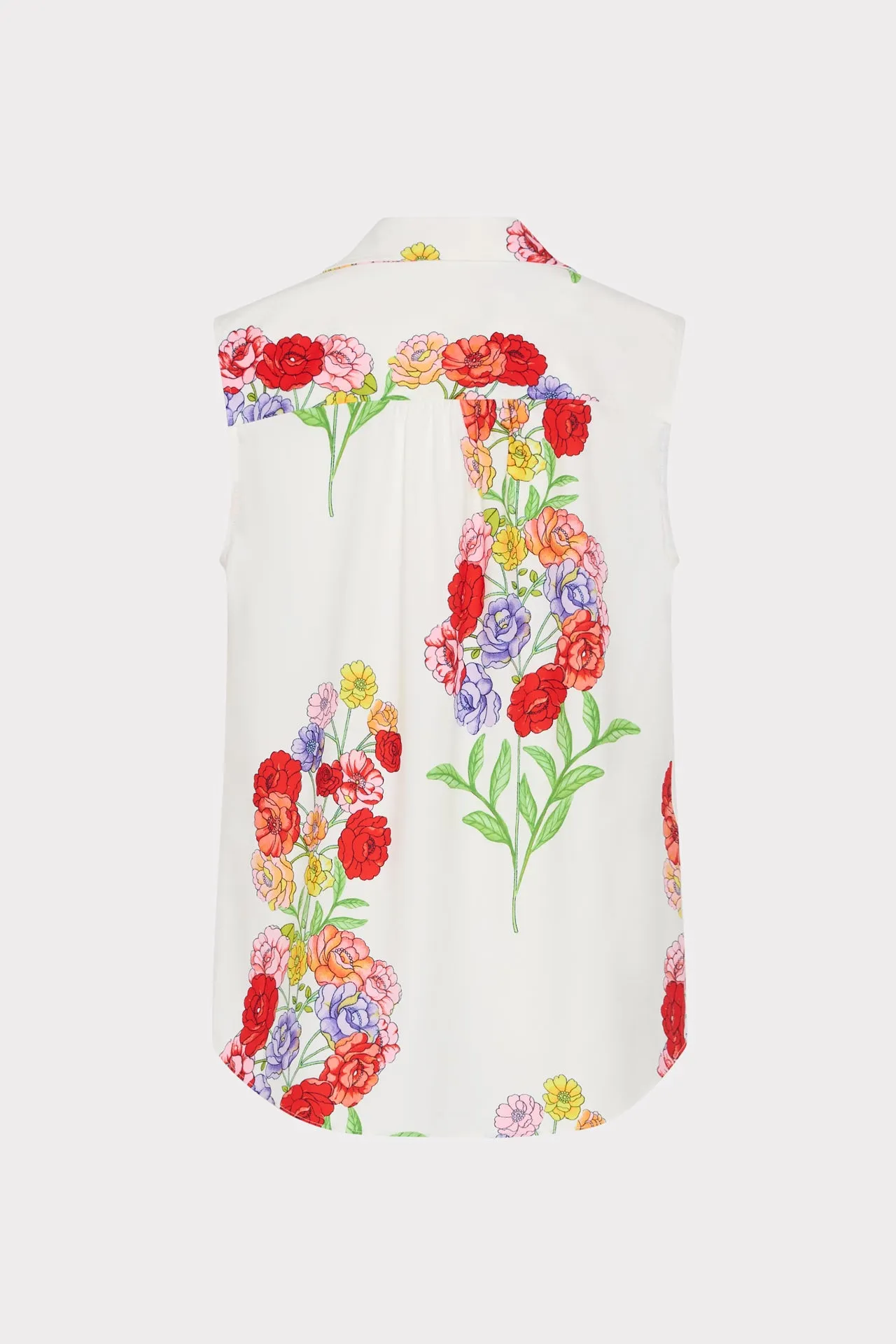 Josephine Printed Blouse sold by Milly product image thumbnail 4