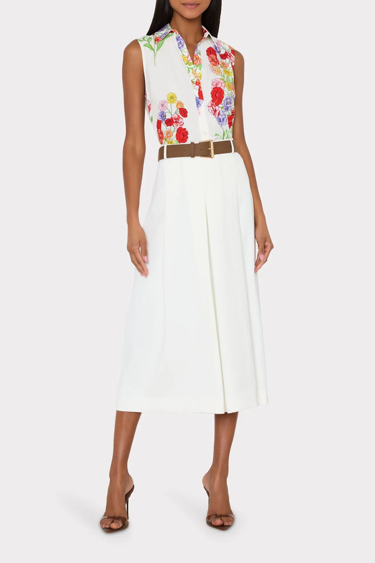 Josephine Printed Blouse sold by Milly product image thumbnail 3