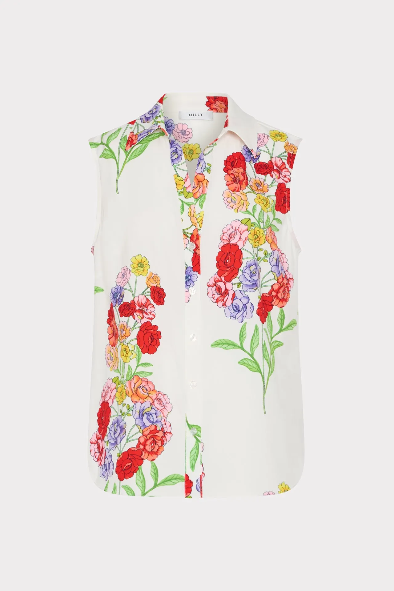 Josephine Printed Blouse sold by Milly