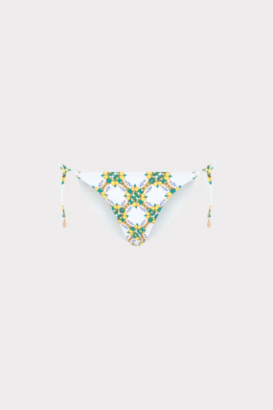 Lemon Tile Bikini Bottom made by Milly